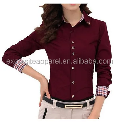 womens formal shirts