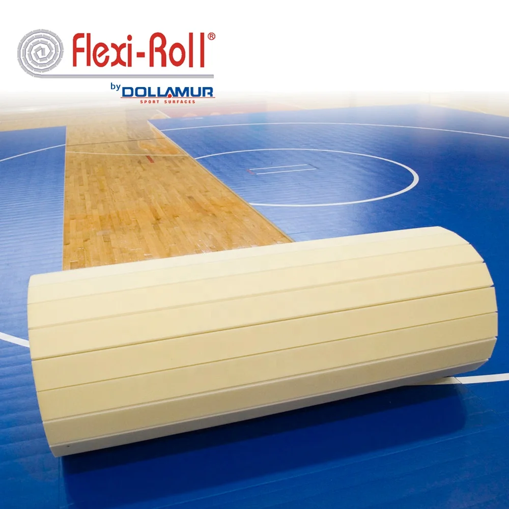 Hot sale Flexi Roll UWW Wrestling Mat/ Foam roll tatami grappling mat