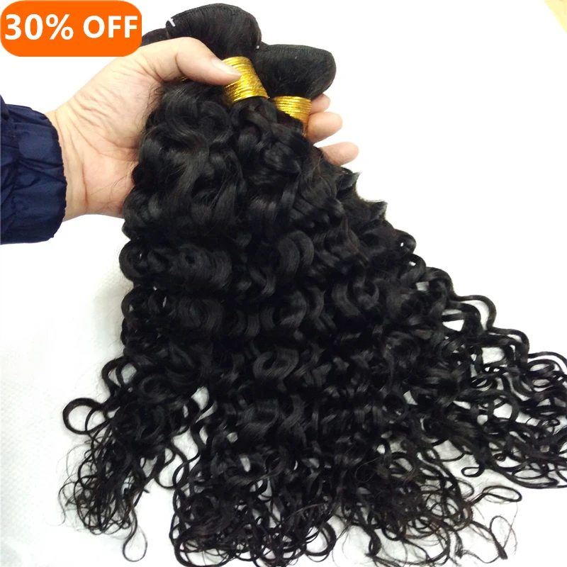 

Letsfly brazilian Water Wave Human Hair 10 Bundles Wet and Wavy Curly Hair Water Wave Virgin Hair weaving