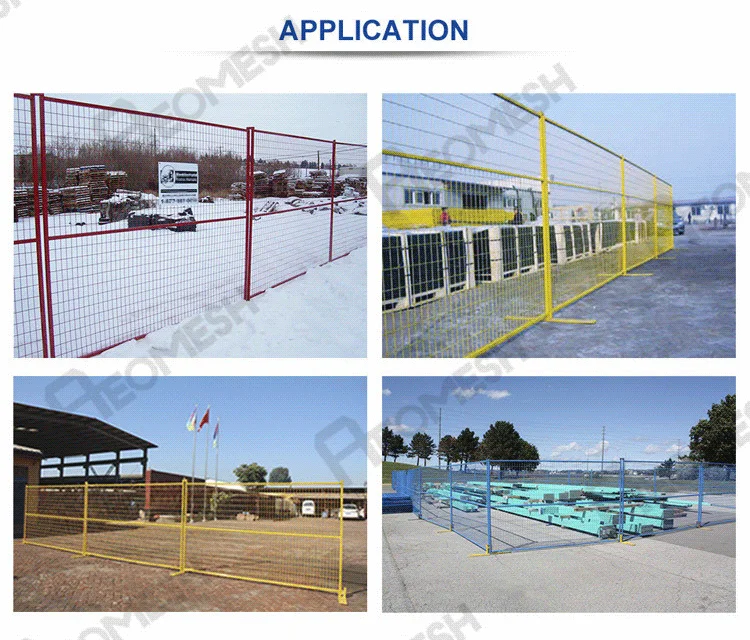 Made In Guangdong Cheap temporary fence panel canada temporary fence