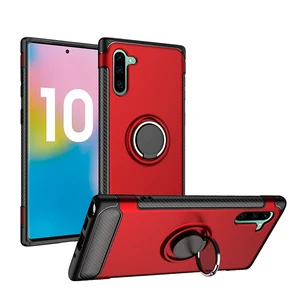 Carbon Fibre Kickstand Phone Case Samsung Galaxy Note 10