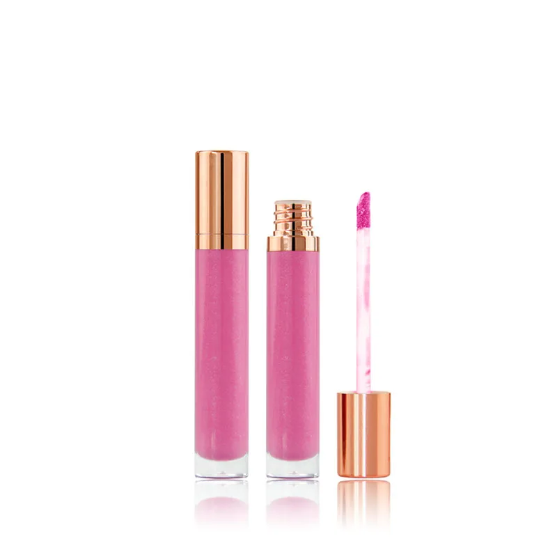 

high quality Vegan lip gloss Glitter Glossy Lipgloss natural lip gloss private label, 7 matte colors