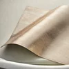 Factory price snake skin pattern leather placemat waterproof oilproof non-slip tablemat for dinning wedding party decoration