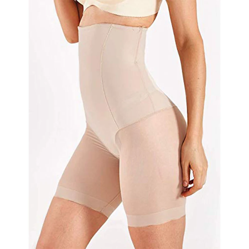

Seamless Ultra Thin High Waist Tummy Control Panties Thigh Slimmer Shapewear Slimming Panty Women Shorts, 2 colors