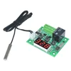 W1209 DC 5V 12V 24V Red LED W1209 Digital Thermostat Temperature Control Thermometer Module + NTC Waterproof Sensor Wire