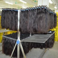 

Top quality raw virgin straight hair bundles,no chemical 100% brazilian hair make armpit hair,straight 6 inch hair weaving