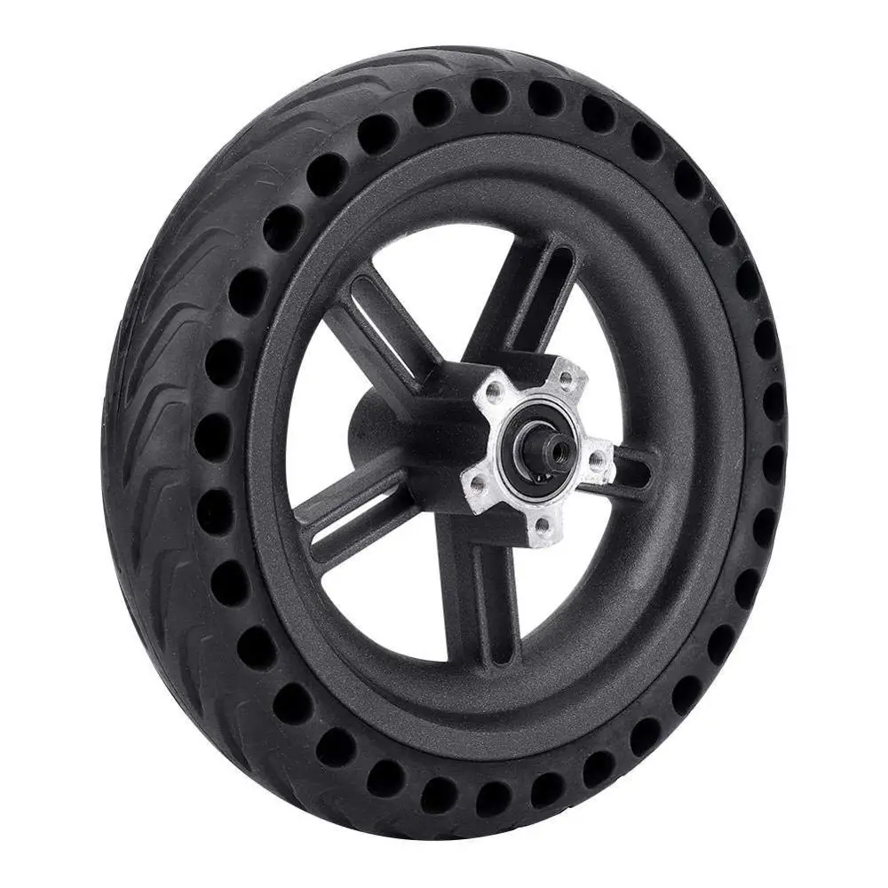 

Explosion-Proof Solid Tire Wheel Replacement for Mijia M365 8.5 inches Electric Scooter Rear Wheel, Black