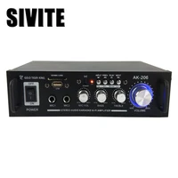 

Hi Fi With usb /mp3 Hifi Amplifier Stereo Audio Power AMP AK206