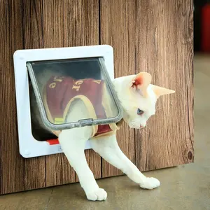 Image of Cat Flap Door with 4 Way Lock OEM