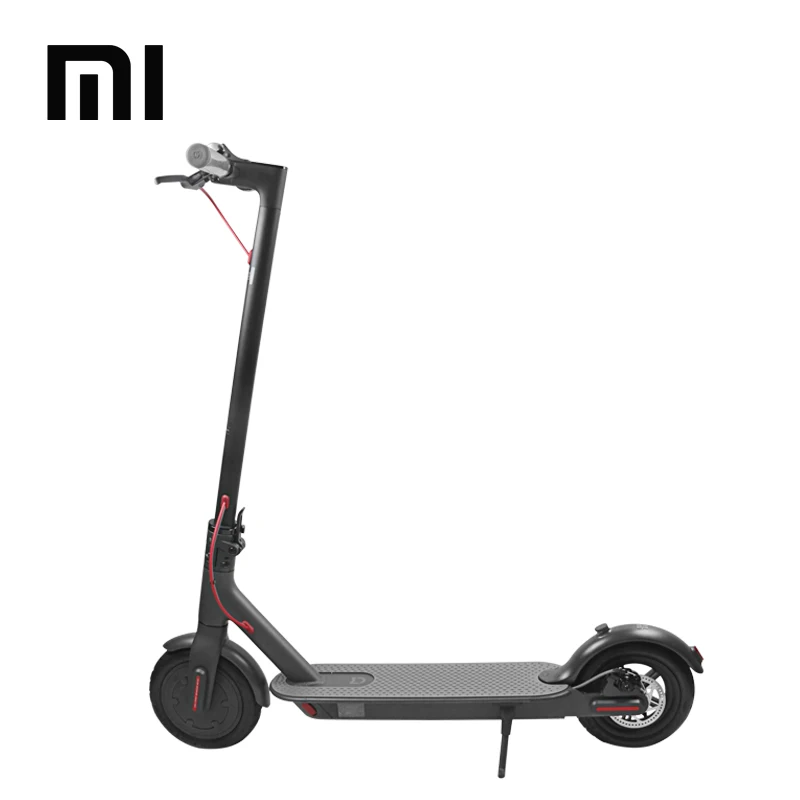 

Chinese Version 100% Original Xiaomi Mijia M365 Portable Adult 8.5 Inch Electric Kick Bike Folding Scooter with Pedal, Black and white