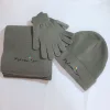 Wholesale hat and scarf sets cheap promotional adult winter warm set