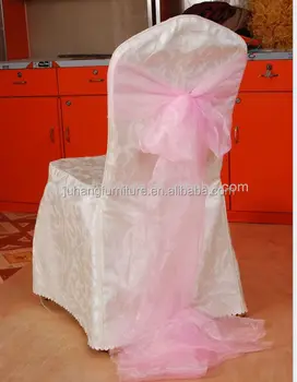 Cheap Polyester Striped Ruffled Wedding Chair Cover Pattern Cheap Polyester Striped Ruffled Wedding Chair Cover Pattern