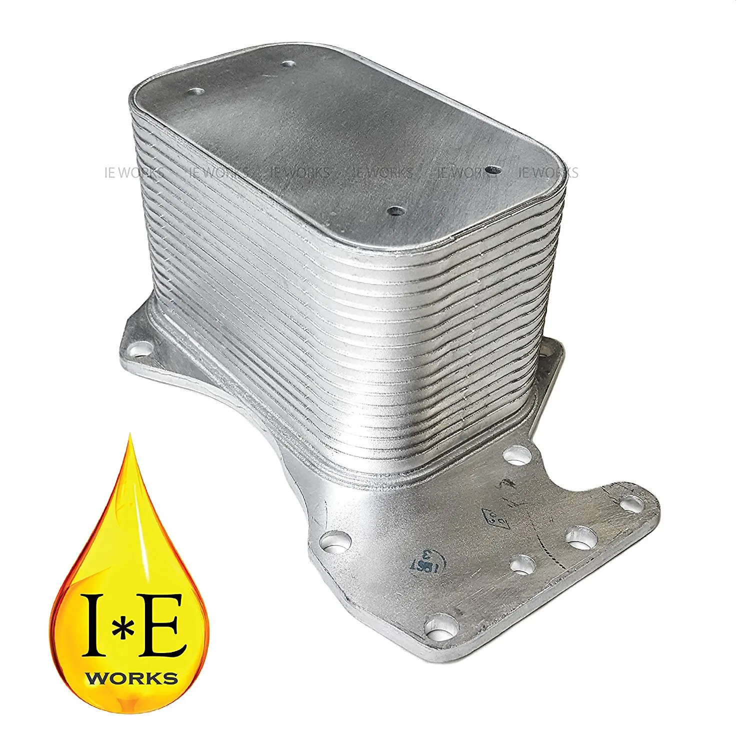 IE Works New Engine Oil Cooler for Audi A5 A6 Q5 Q7 S5 S6 Volkswagen Touareg 059117021K 2007 2008 2009 2010 2011 2012 3.0L 2.0L