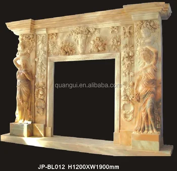 Factory Sales High Quality Durable Fiberglass Fireplace For Home