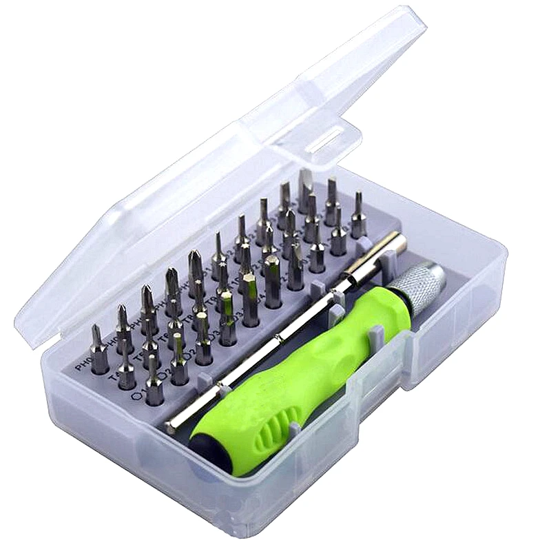 Precision Screwdriver Set of 32 in 1 mini magnetic Screwdriver Set, phone Mobile iPad Camera maintenance tool torx