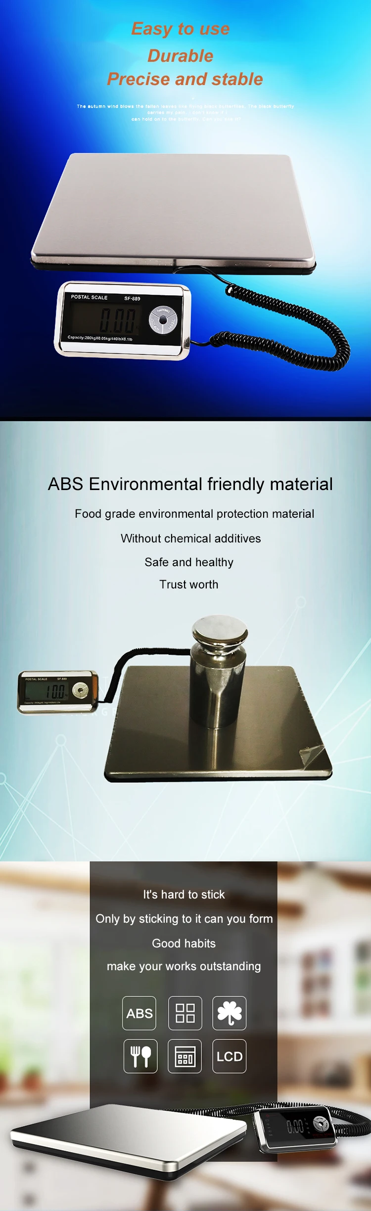 Automatic Lpg Gas Filling Parcel Letter Postage Weighing Electronic