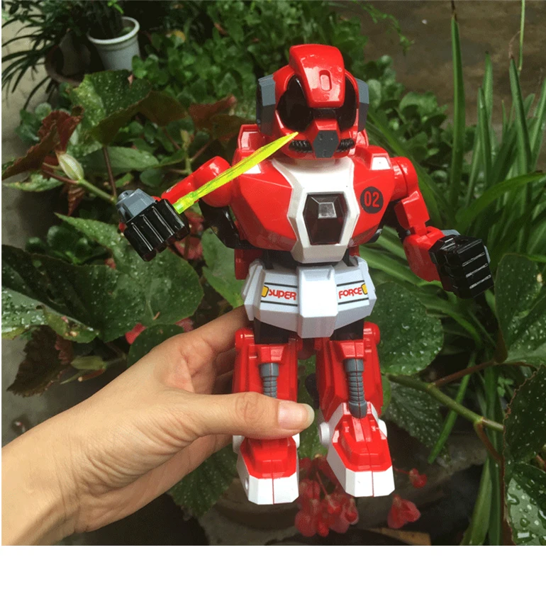 Battery Operated Small Sound Remote Control Fighting Robot ...