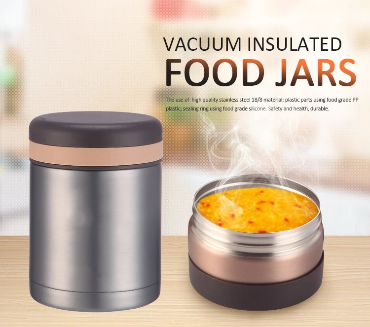 double wall insulated food container