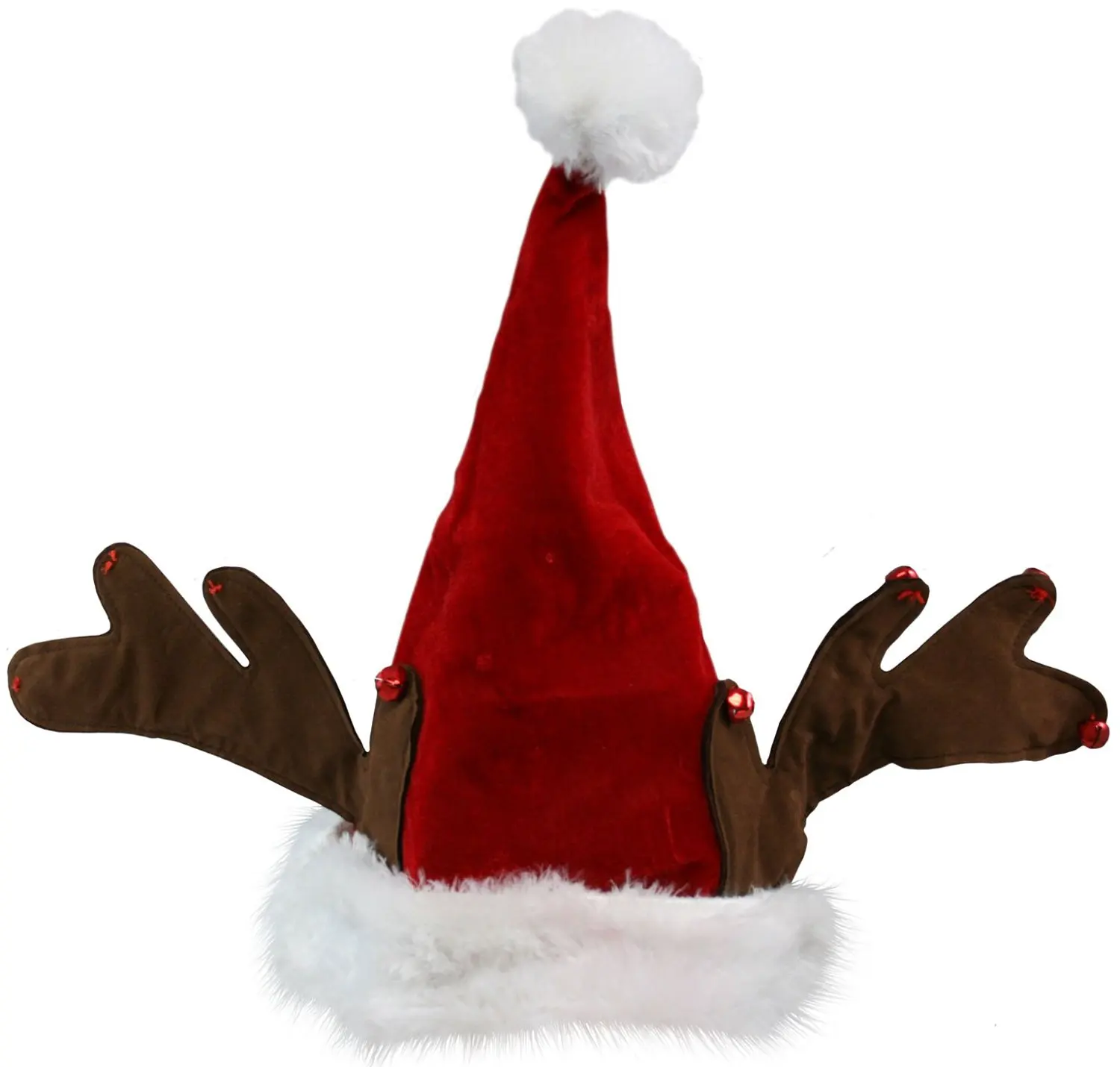 christmas hat with antlers