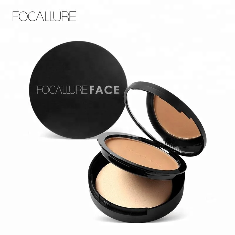 

FOCALLURE Most Selling Product In Alibaba Compact Pressed Powder Makeup Foundations For Centerpieces