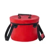 Free Samples For Sale PVC Tarpaulin Fishing Survival Kit Folding Bucket