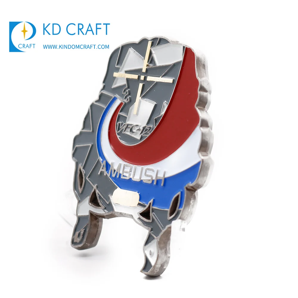 Бесплатный образец пользовательские рекламные пустой Металл Латунь Посеребренная вызов монета для украшения