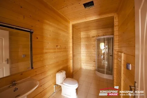 
prefab log house alibaba export to new zealand wooden house factory KPL-025 