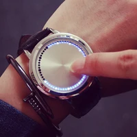 

2016 New model unisex touch screen led watch as customize watch touch led watch