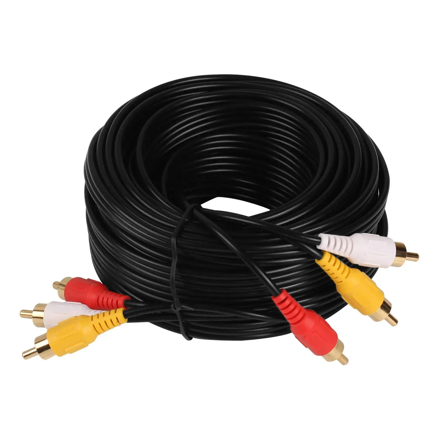 RCA Cable Audio cable 30FT/10M M/Mx3 Audio/Video Cable Gold Plated - Audio Video RCA Stereo Cable 30FT