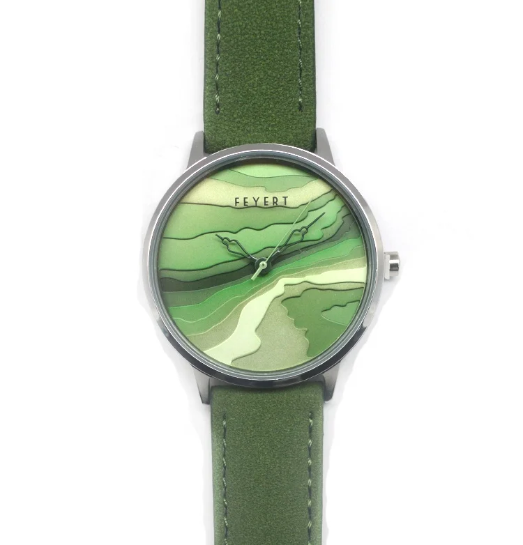 

Feyert Series hot sale Fashion lady watch custom brand women genuine leather watch strap