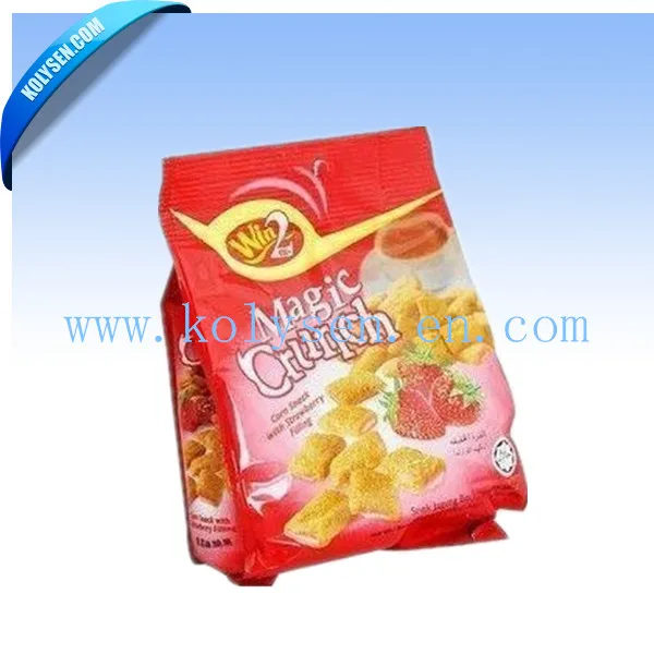 Plastic Side Gusset Biscuit/Confectionery/Candy/Snack Packaging Pouch Bag with Side Gusset