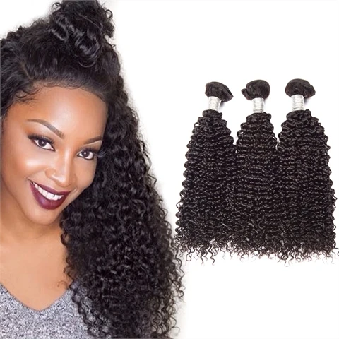 

Wholesale Price Kinky Curly 100 Human Hair Weave Unprocessed 100 Brazilian Remy Human Hair Weft