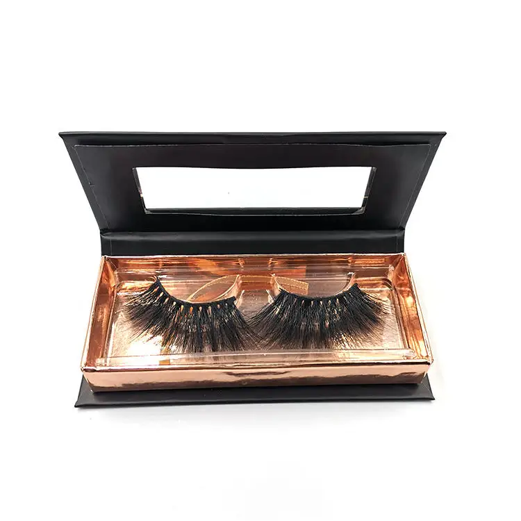 

False Strip 3D Mink Lashes WholeSale mink eyelash vendor with custom packaging
