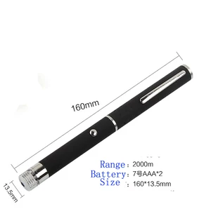 Quality 10mw power green laser pointer, green beam pen laser pointer cheap 5mw green laser pen light with gift box