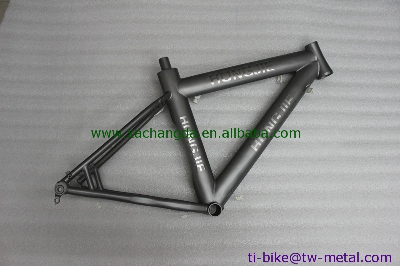 titanium road bike frameset