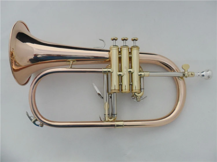 Phosphor copper material cheap price flugelhorn trumpet professional Phosphor copper material cheap price flugelhorn trumpet professional