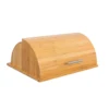 Eco-friendly Bamboo Bread Storage Box with Roll Top Kitchen bread storage container Home Bread Bin