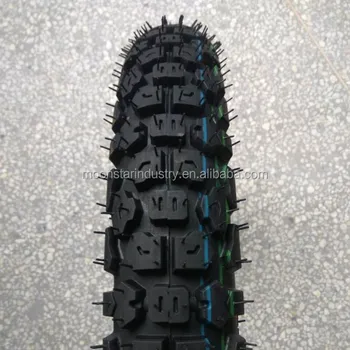 bajaj boxer tyre size