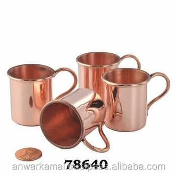 Of 4 Copper brass With Coffee Set And Serving Moscow Buy Mug Set Handle Brass copper Beer Nickel Lined Mule Mugs Sets Stand 8Xn0wOPk