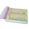 4-part A4 size ncr book printing with sequential numbering