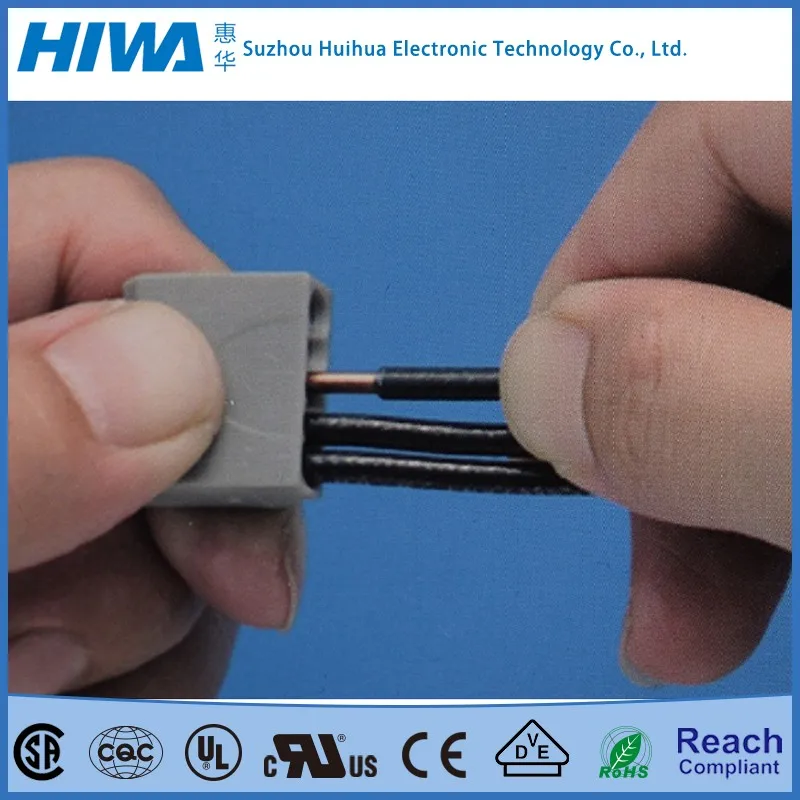Factory Supply Original Color Push In Wire Connector Electrical With