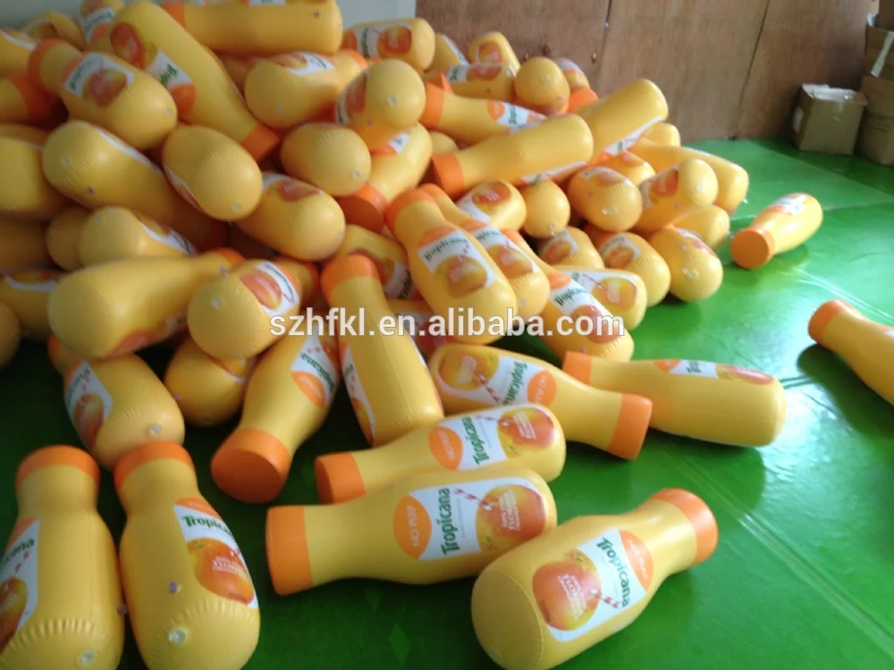 Custom Advertisement Decoration Giant Baby Bottle Inflatable Bottle