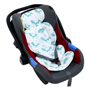 Image of New Coming Cute Design Soft Minky Cotton Material Baby Pram Liner