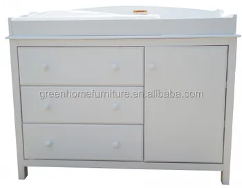 baby change table white