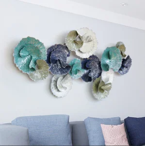 Image of Creative living room art wall decoration