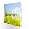 Folding tradeshow booth aluminum frame 10ft tension fabric popup display stand