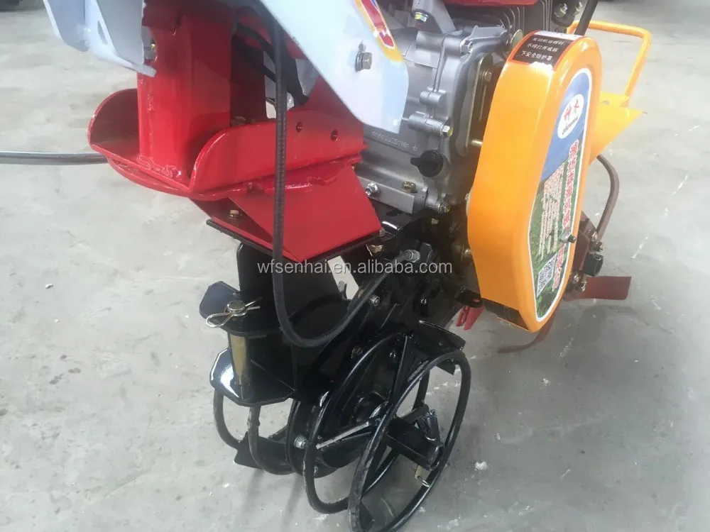 
mini power tiller 4wd with narrow blades 