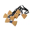 2019 Spring Embossed high end bow tie accept logo