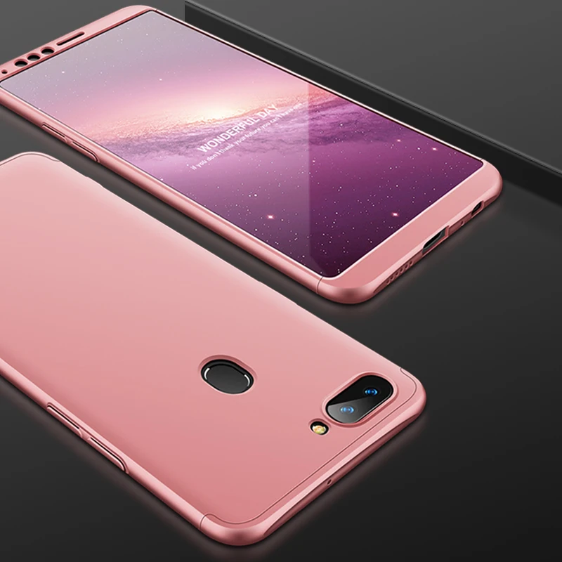 case for OPPO R11S Cover, Removable 3in1 Hard PC Shield Back Cover Case for OPPO R11S phone cases