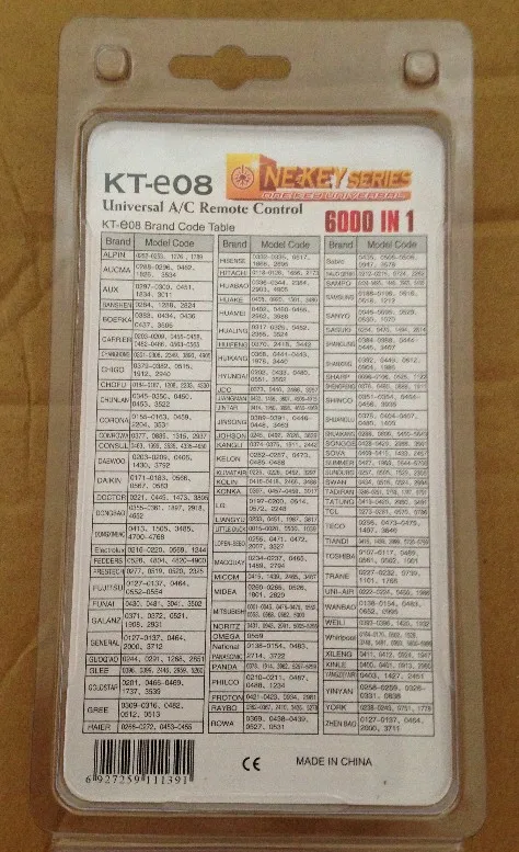 High Quality Ac Air Conditioning Remote Control for Air-conditioner